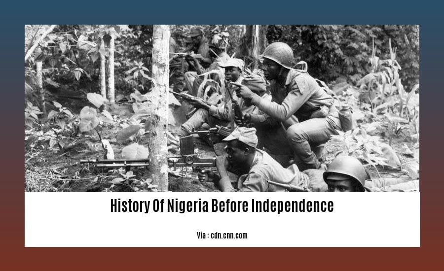 A Journey Through Time The History of Nigeria Before Independence