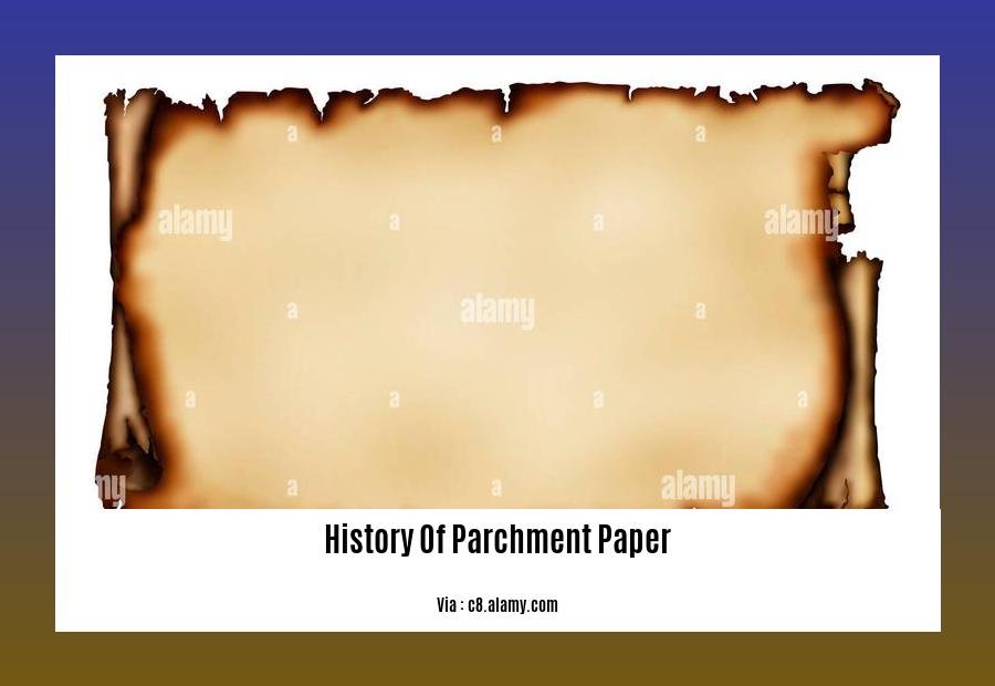 history of parchment paper