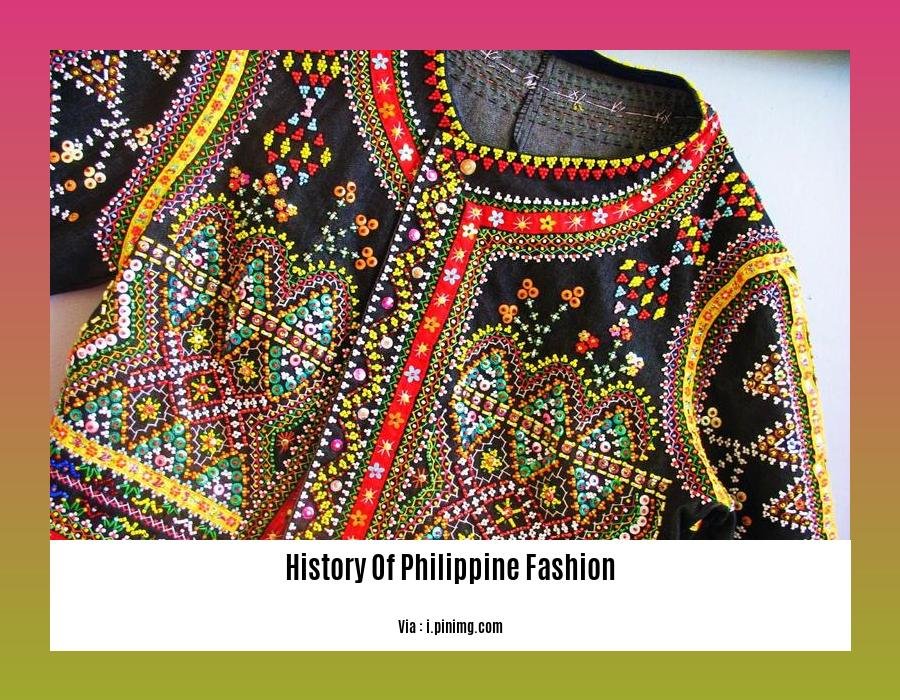 history of philippine fashion