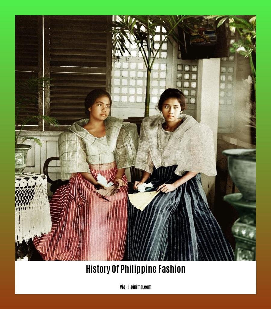 history of philippine fashion