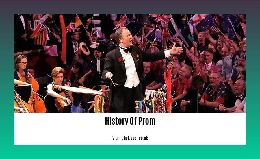 history of prom