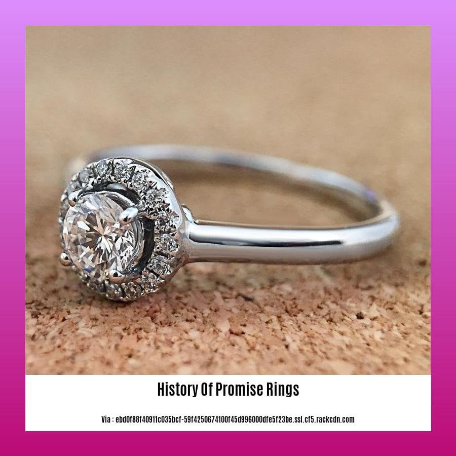 history of promise rings