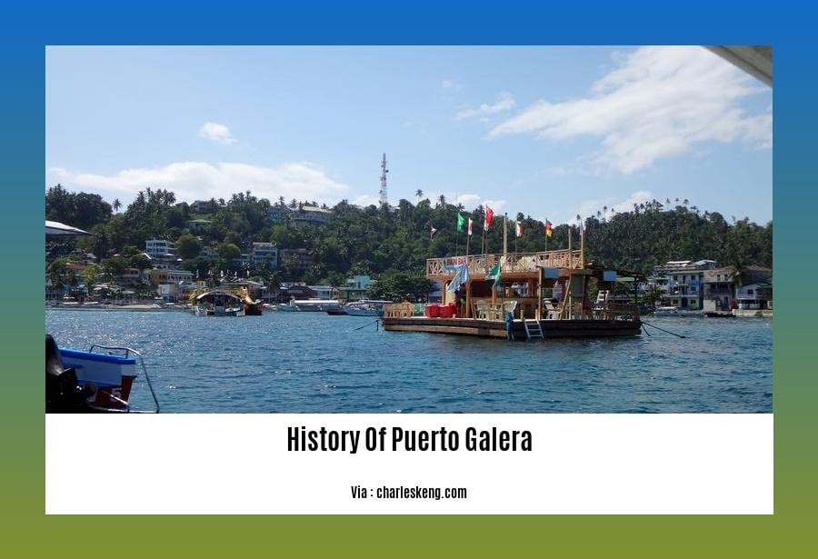 history of puerto galera
