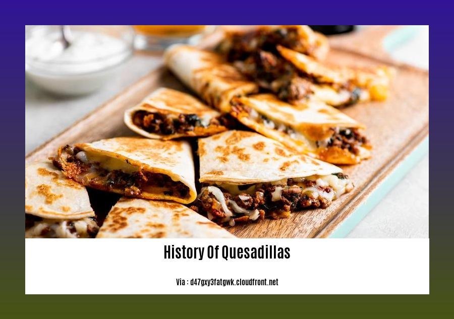 history of quesadillas