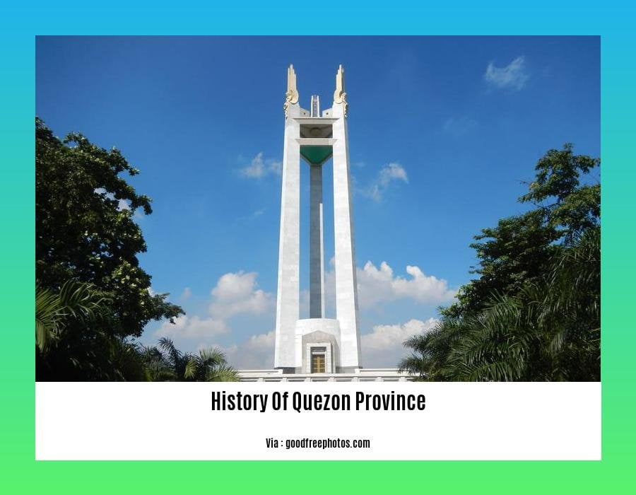 history of quezon province