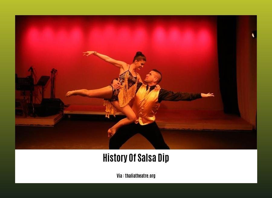 history of salsa dip