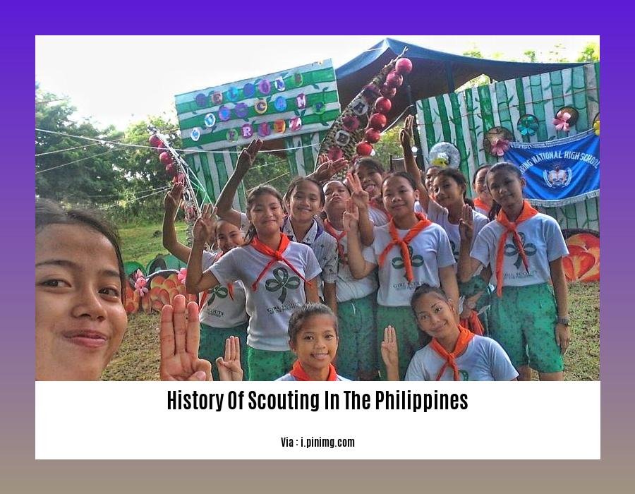 history of scouting in the philippines
