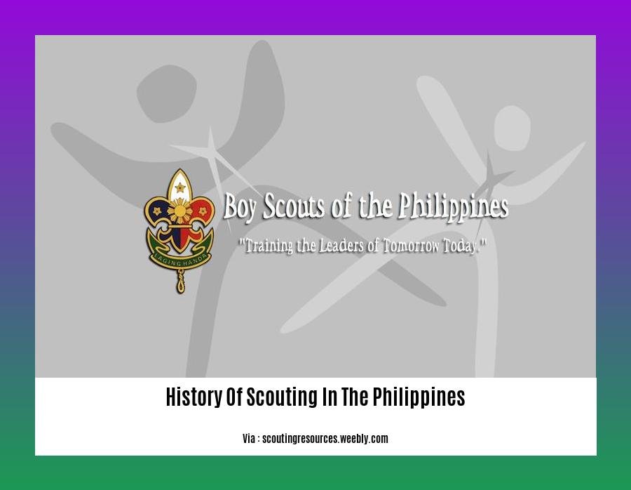 history of scouting in the philippines 2