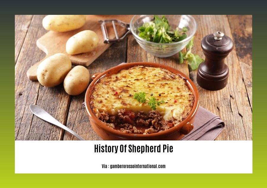 history of shepherd pie