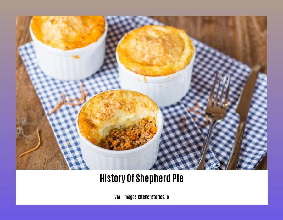 history of shepherd pie