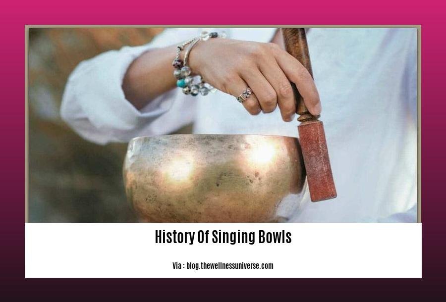 history of singing bowls