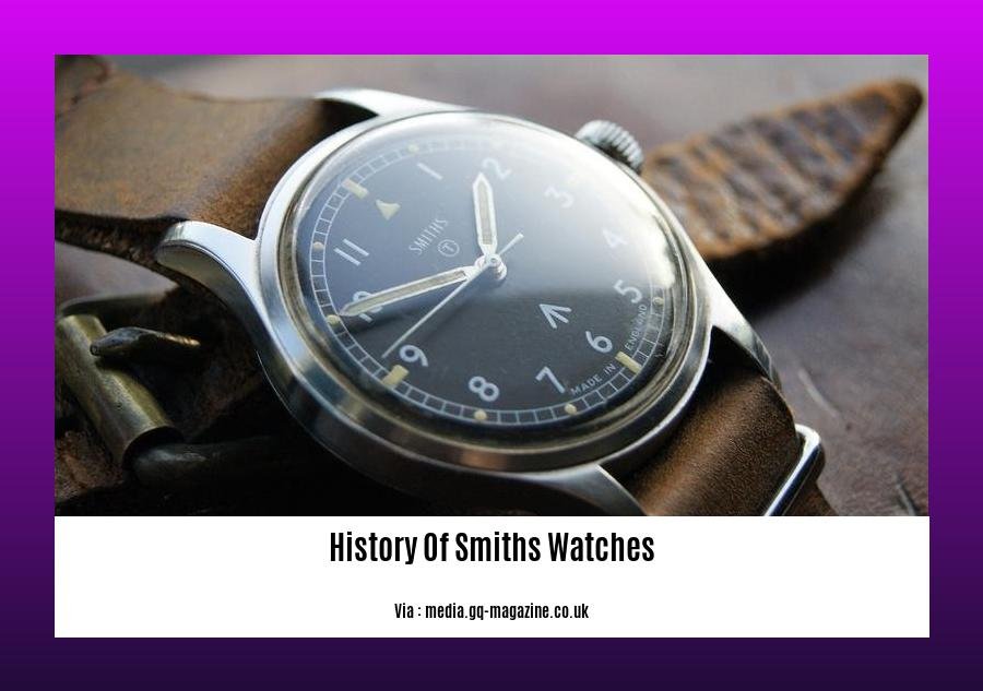 history of smiths watches