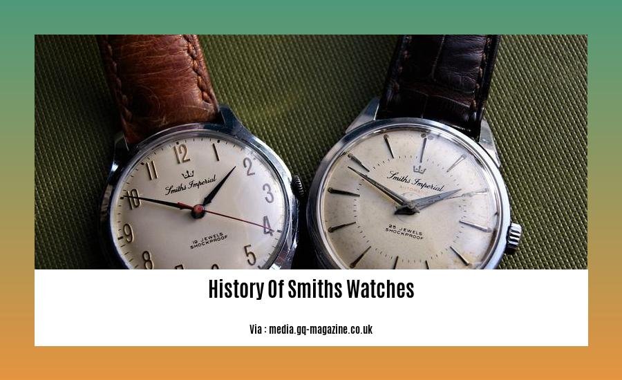 history of smiths watches 2