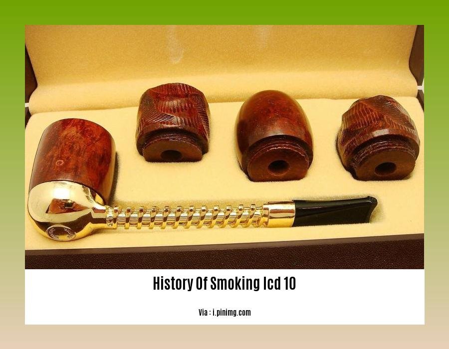 history of smoking icd 10