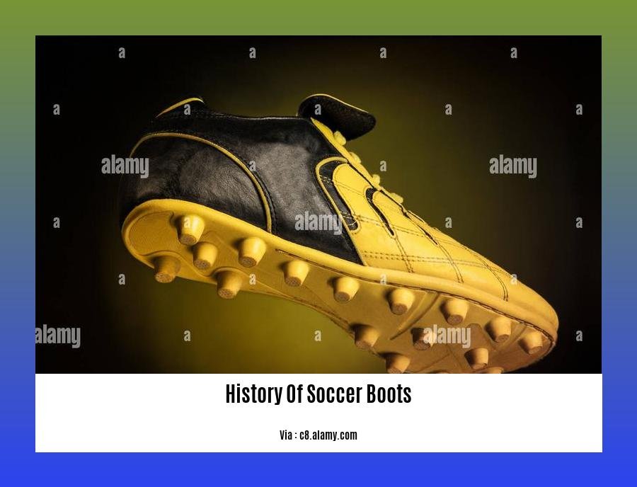 history of soccer boots