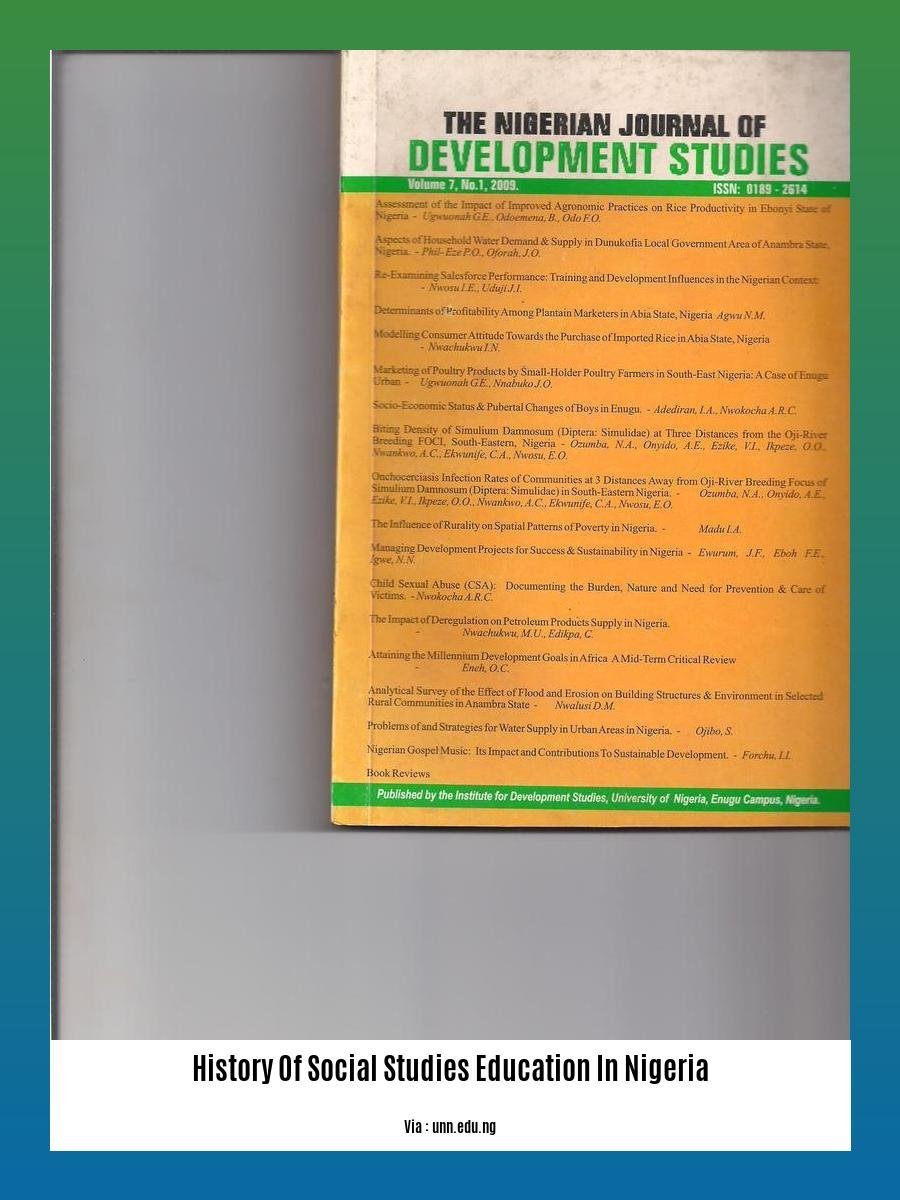 the-history-of-social-studies-education-in-nigeria-a-journey-through-time