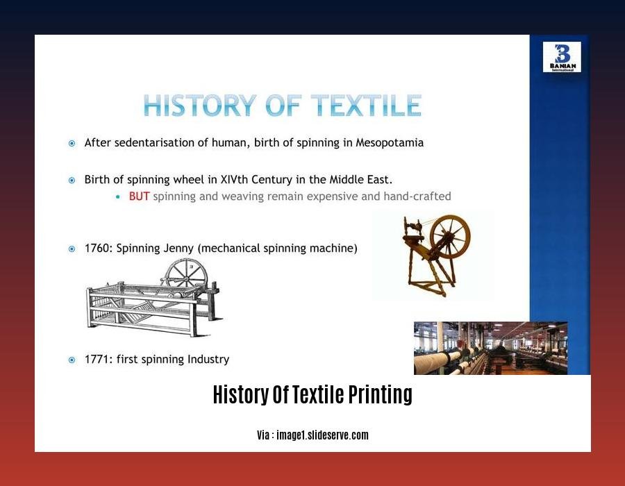 history of textile printing 2