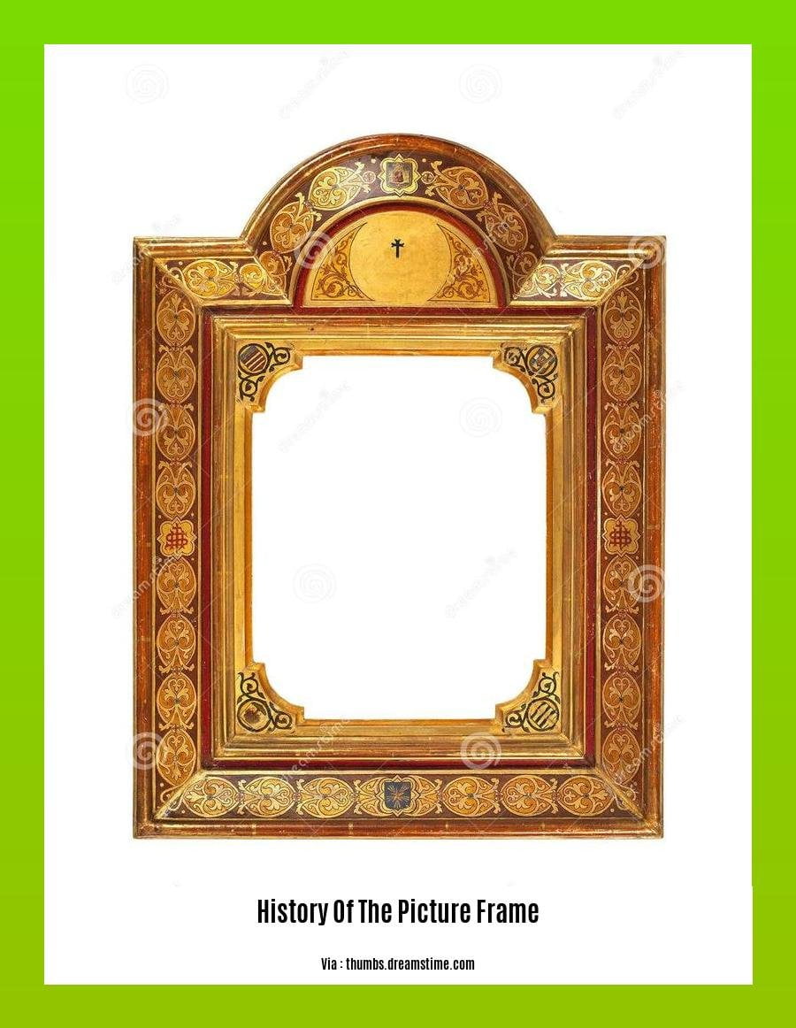 history of the picture frame