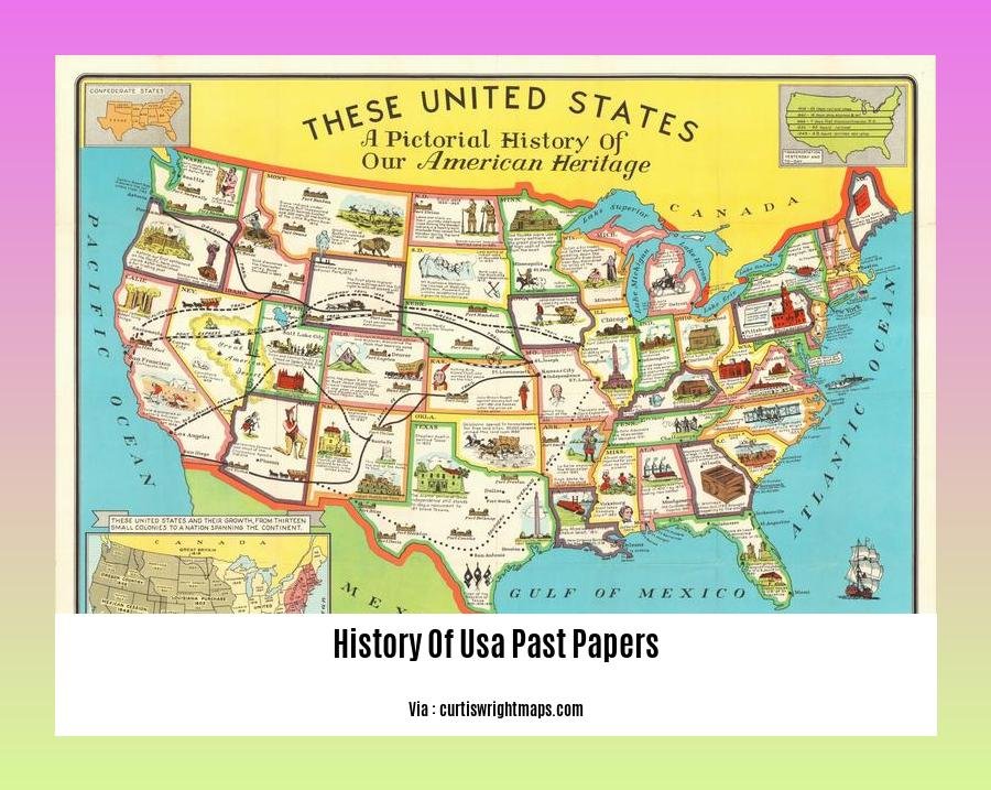 history of usa past papers