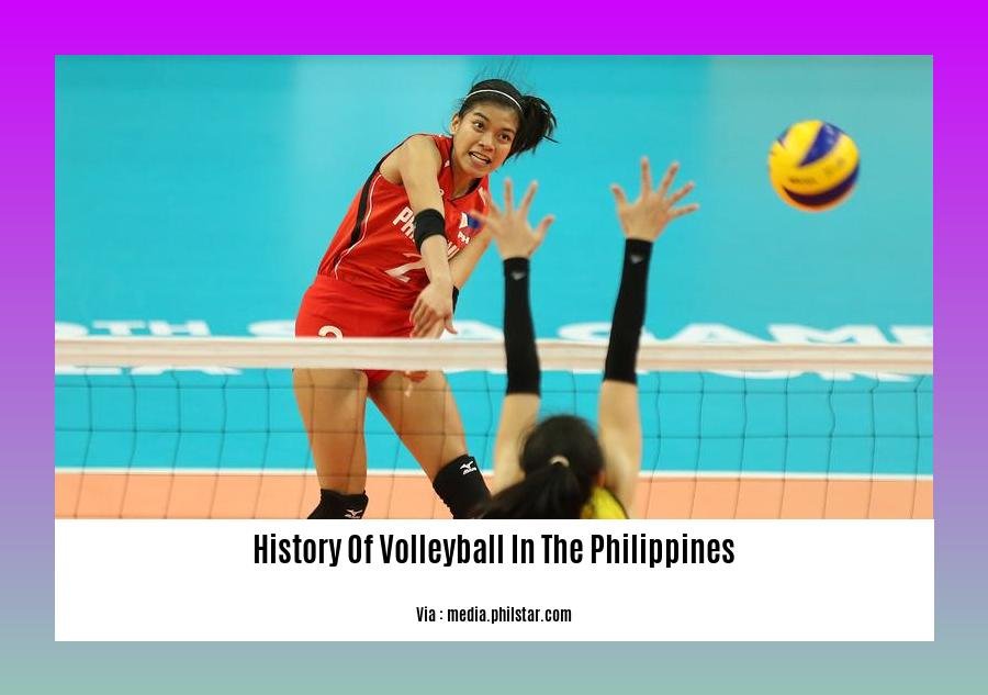 history of volleyball in the philippines