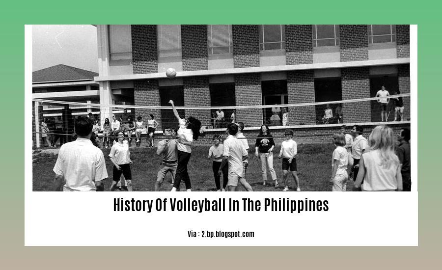 history of volleyball in the philippines 2