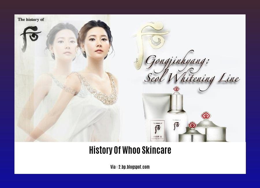 history of whoo skincare