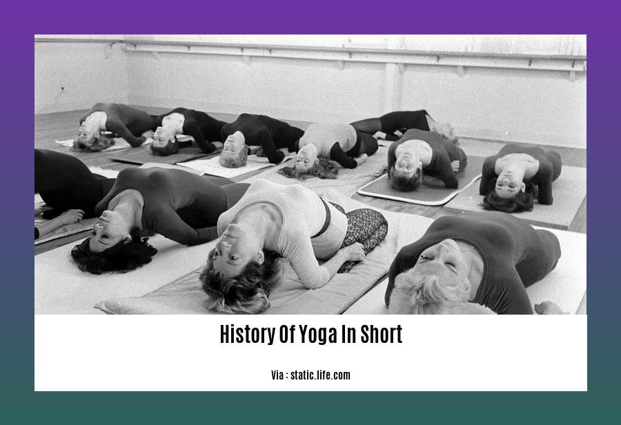 history of yoga in short 2