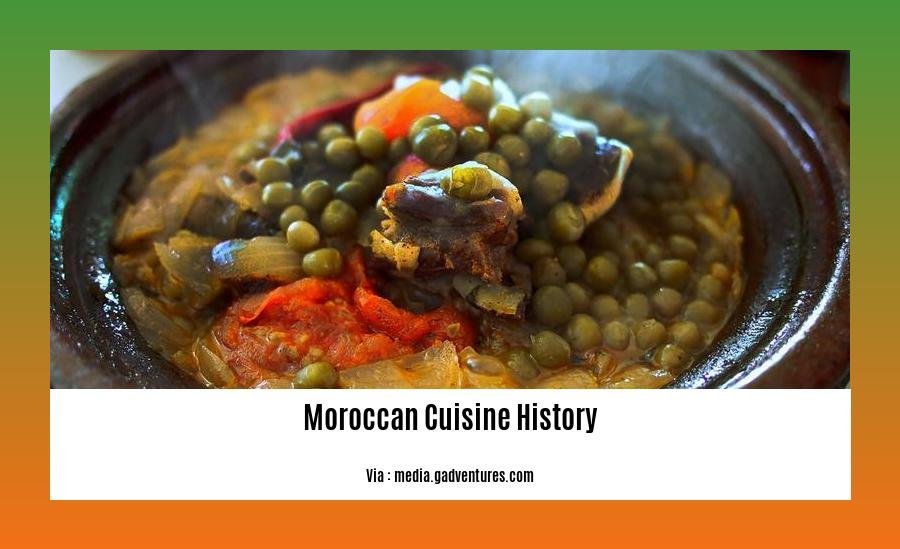 moroccan cuisine history