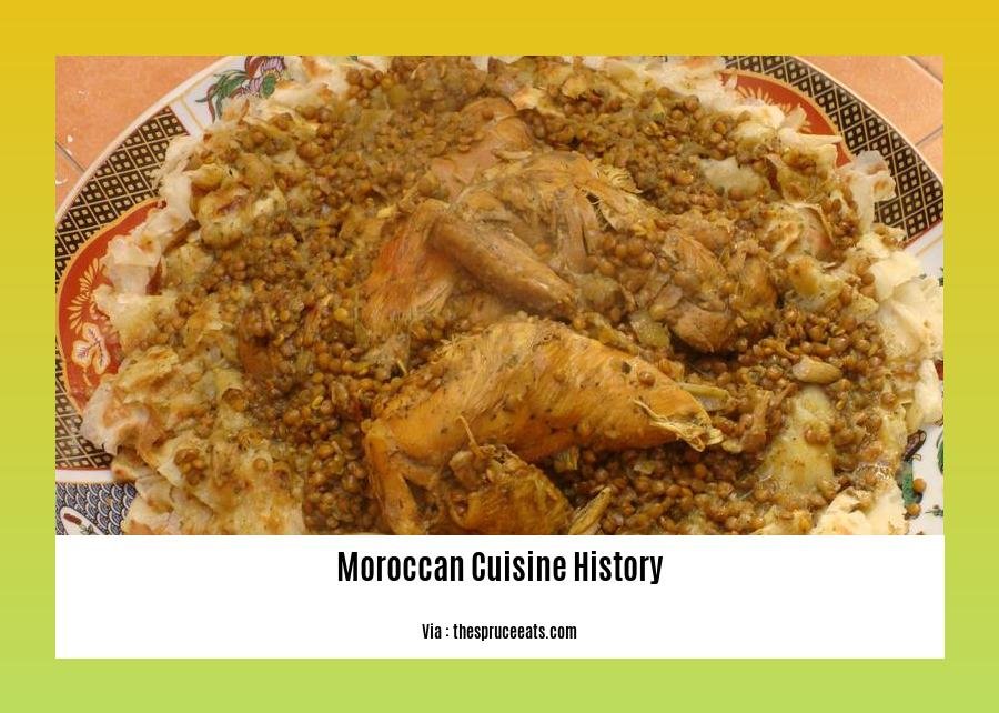 moroccan cuisine history