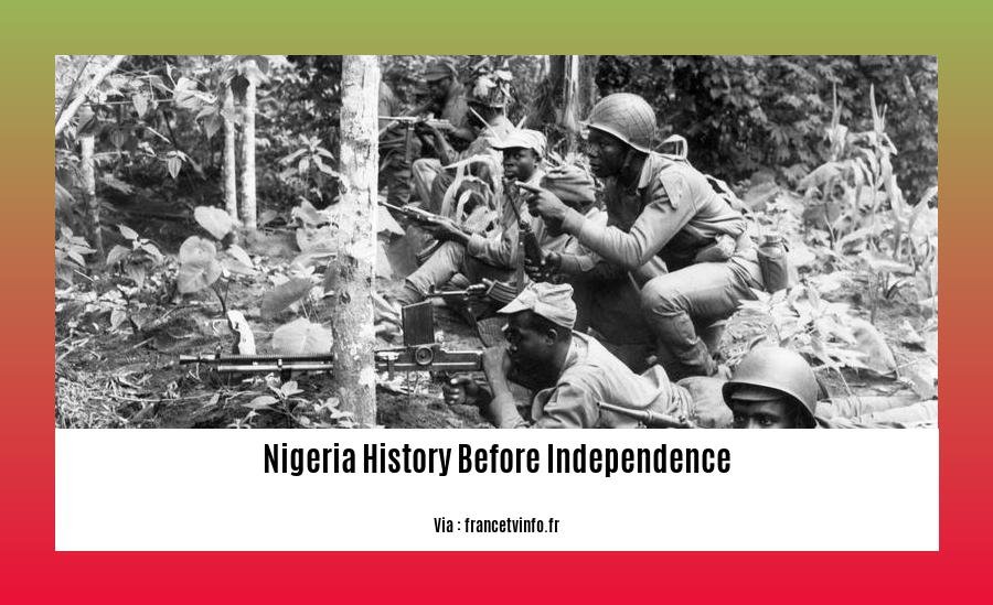 nigeria history before independence 2