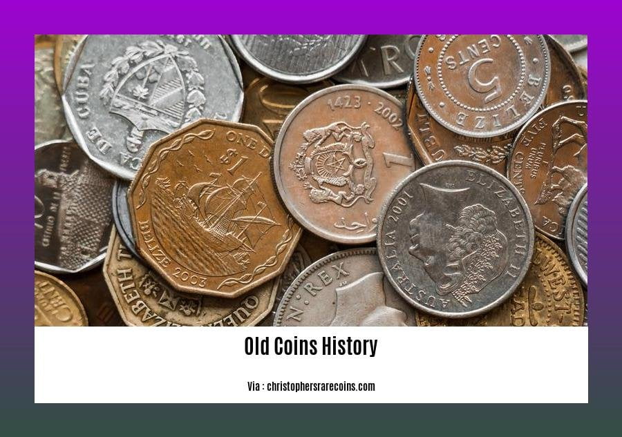 old coins history