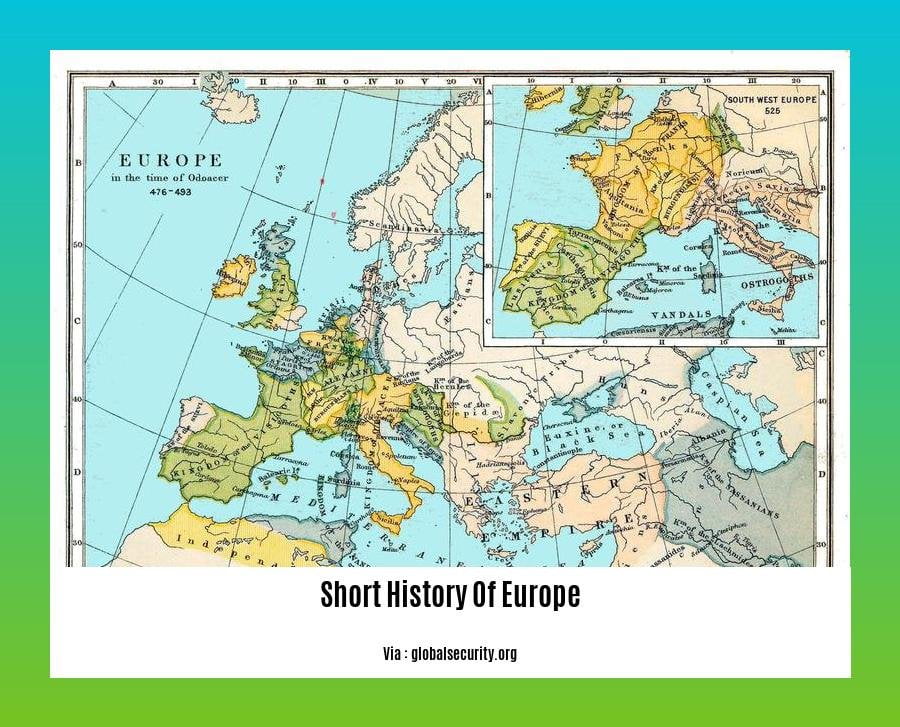 short history of europe