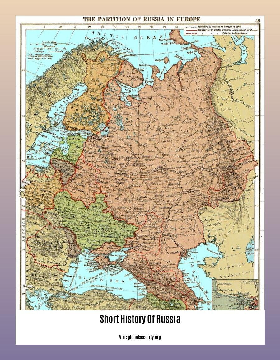 short history of russia