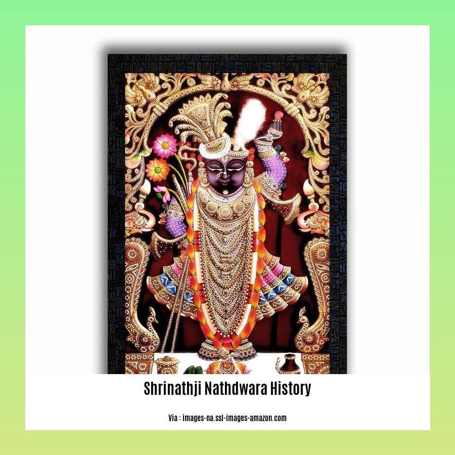 shrinathji nathdwara history