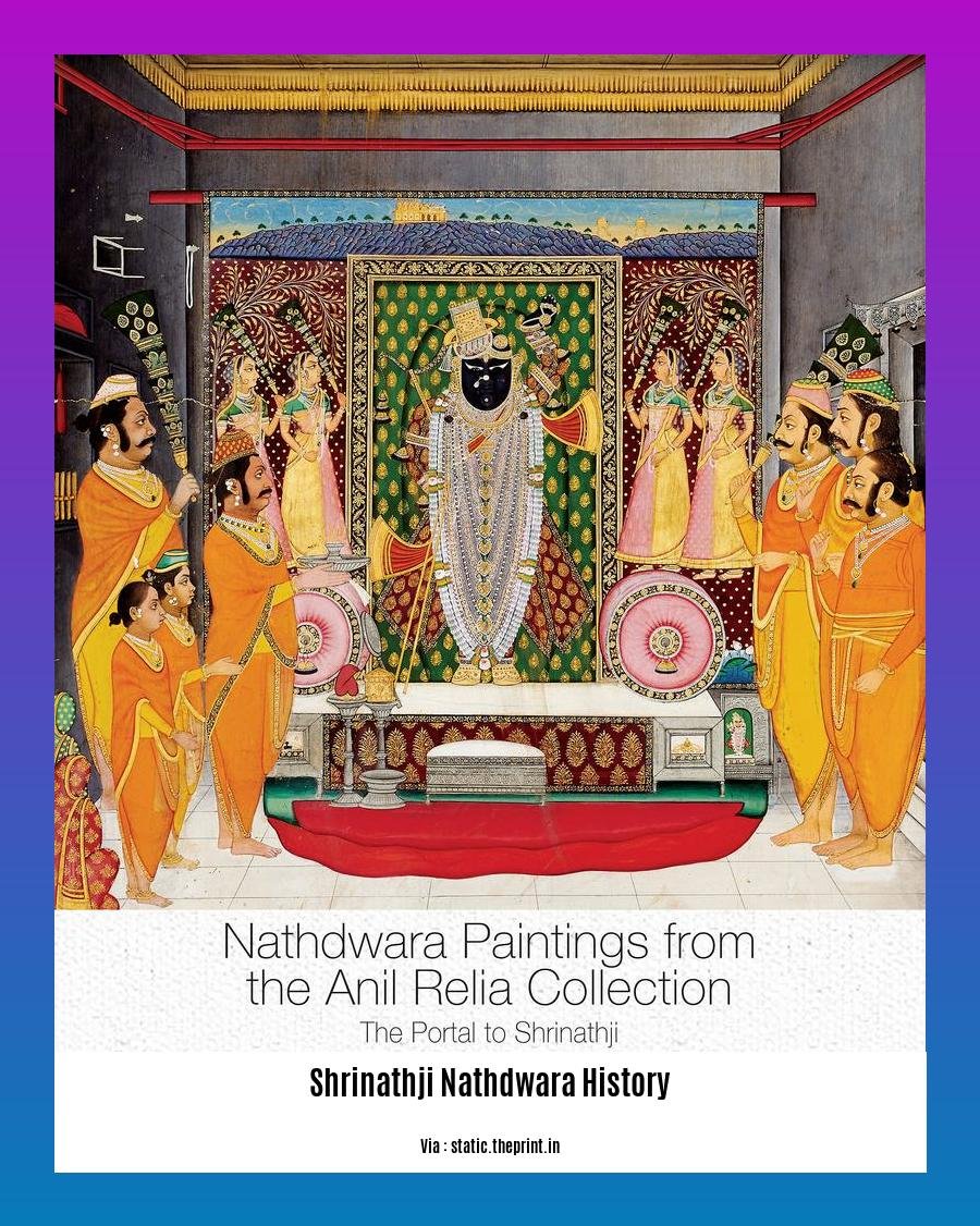 shrinathji nathdwara history