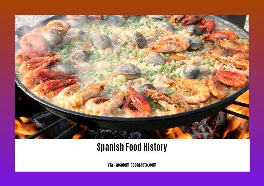 spanish food history