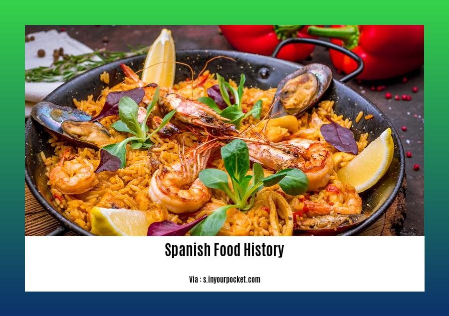 spanish food history