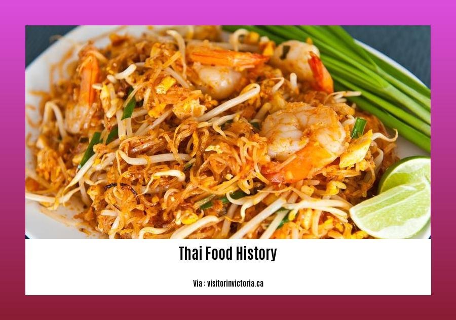 thai food history