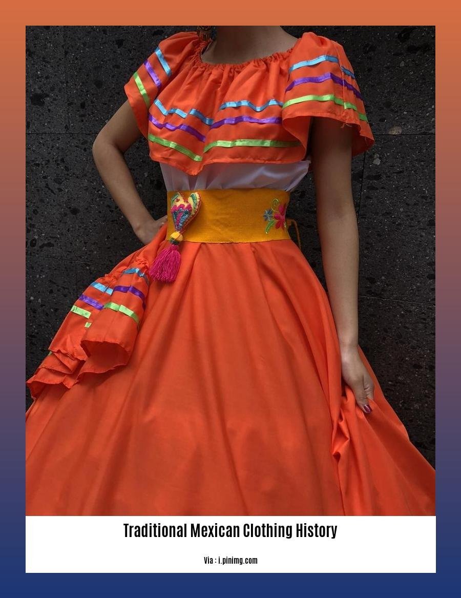 traditional mexican clothing history