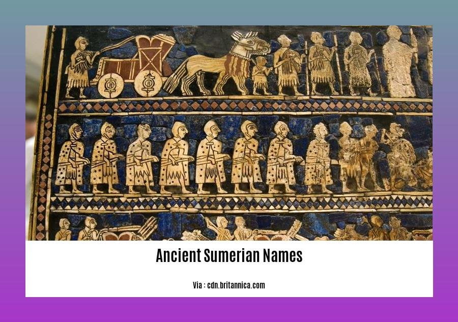 ancient sumerian names