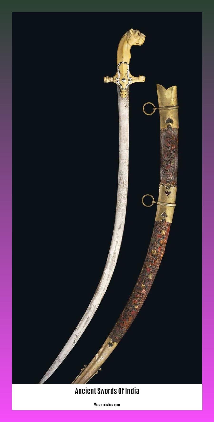 ancient swords of india