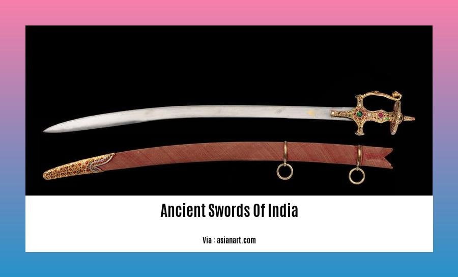 ancient swords of india