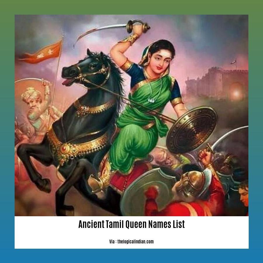 ancient tamil queen names list 2