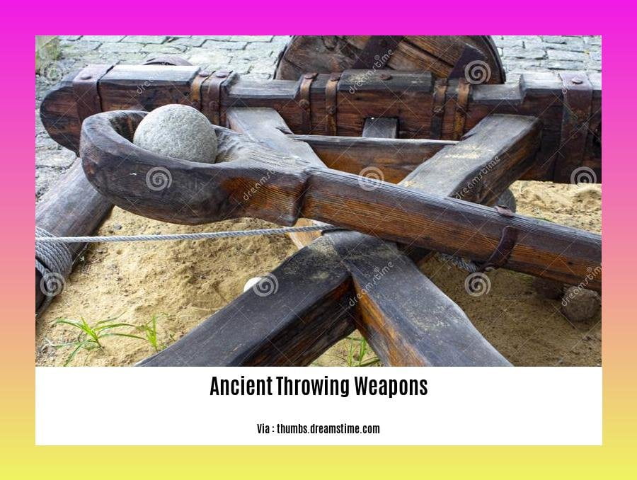 ancient throwing weapons