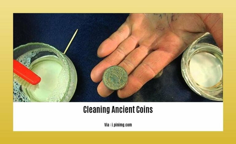 A Delicate Touch: The Art of Cleaning Ancient Coins