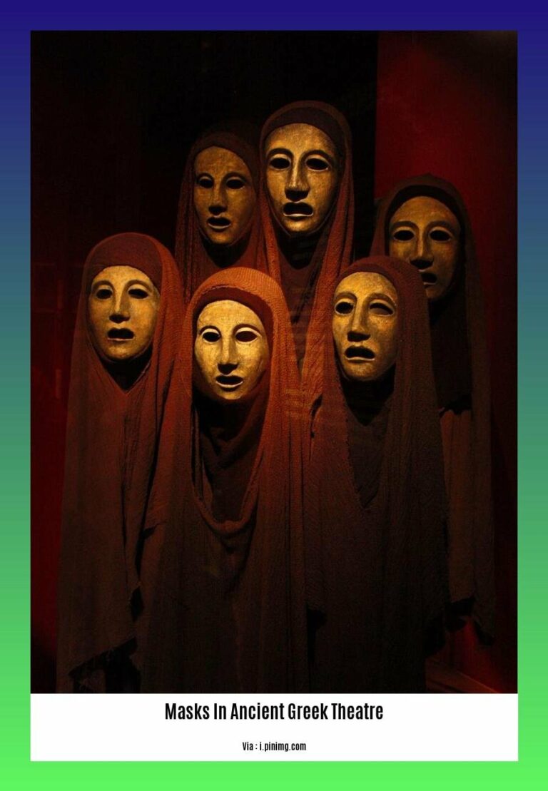 Masks In Ancient Greek Theatre Unveiling The Significance And Symbolism