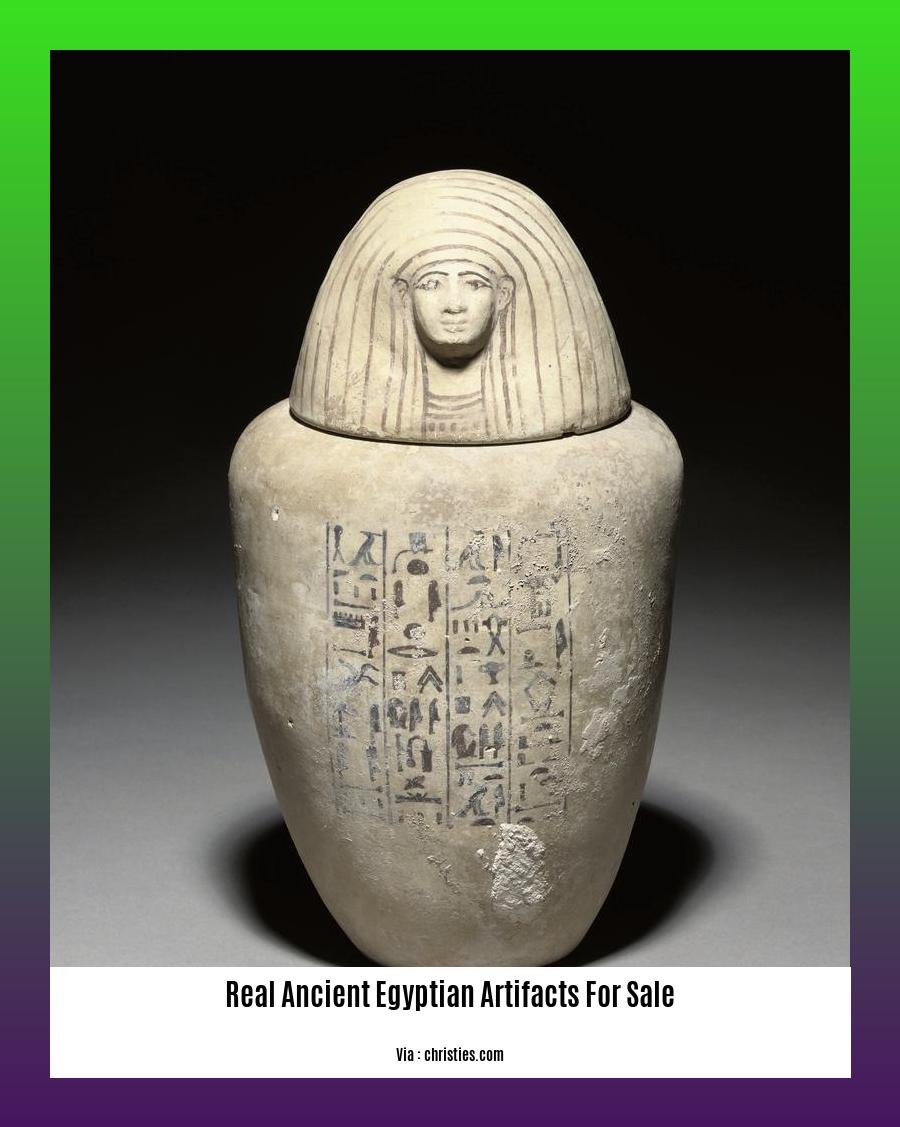 real ancient egyptian artifacts for sale 2