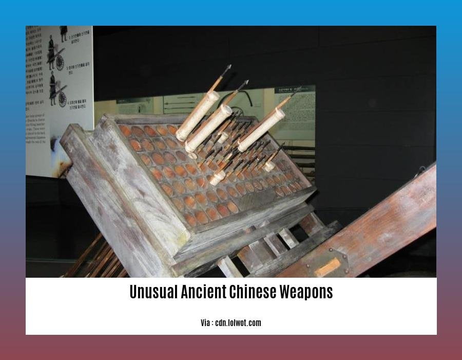 unusual ancient chinese weapons