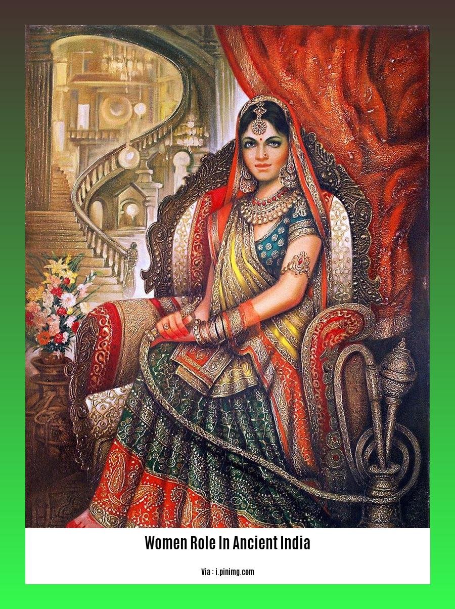 women role in ancient india