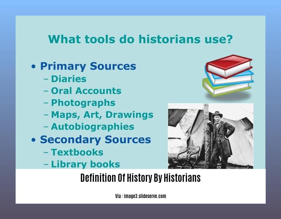 Definition Of History By Historians